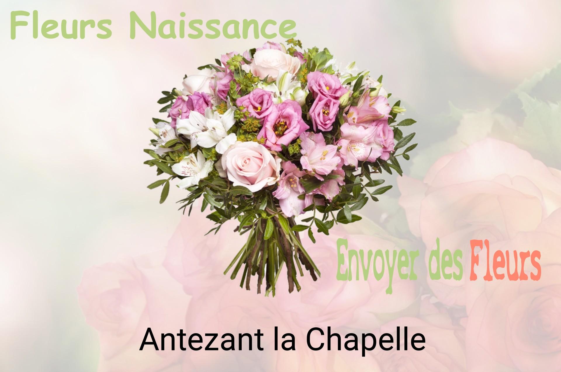 Bouquet de fleurs de naissance livré à Antezant-la-Chapelle