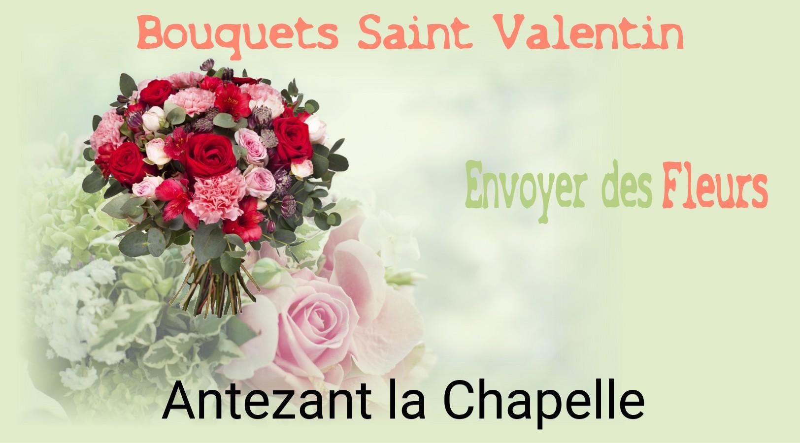 Roses de Saint-Valentin livrées à Antezant-la-Chapelle
